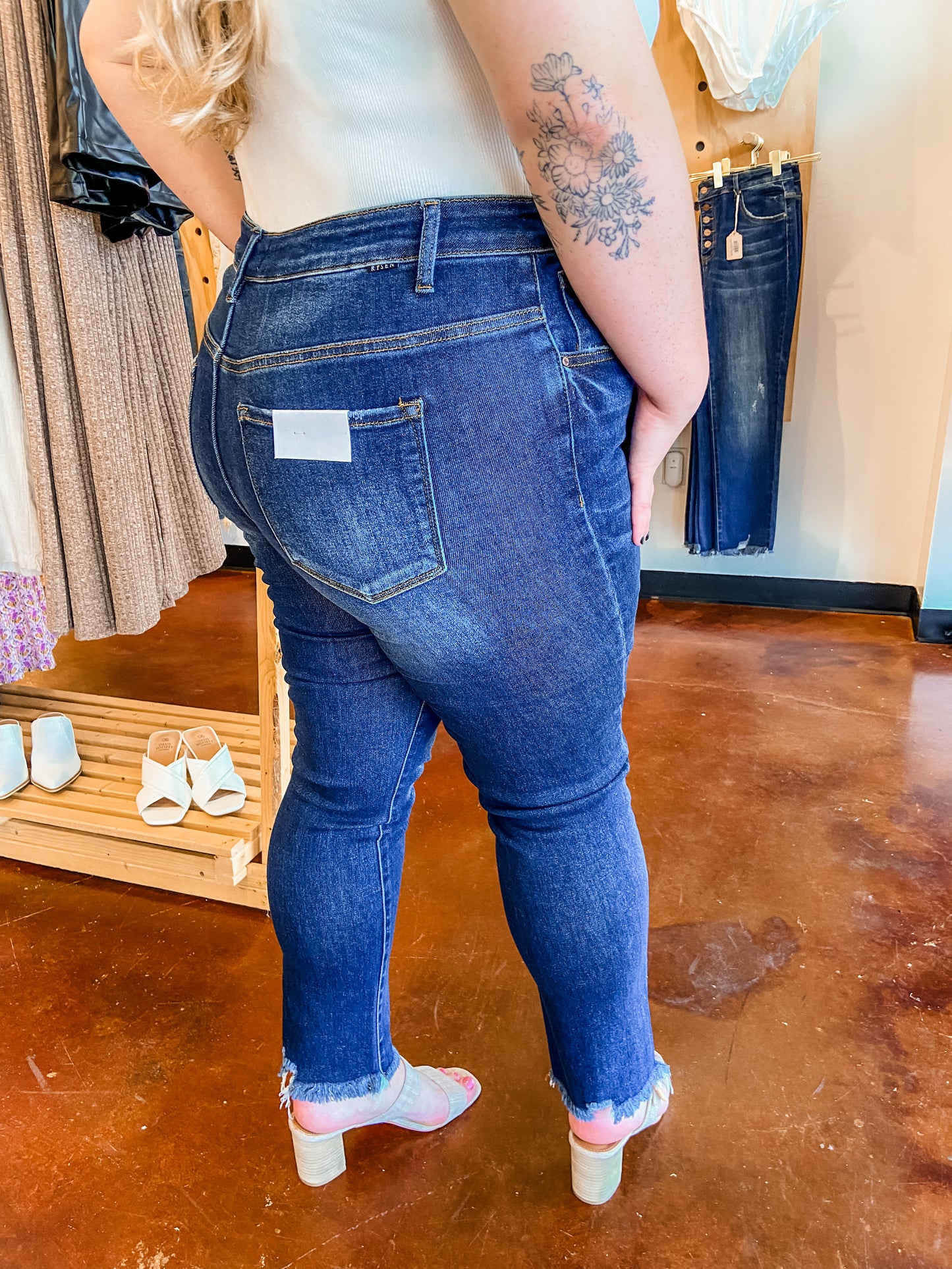 Mid Rise Skinny Jeans