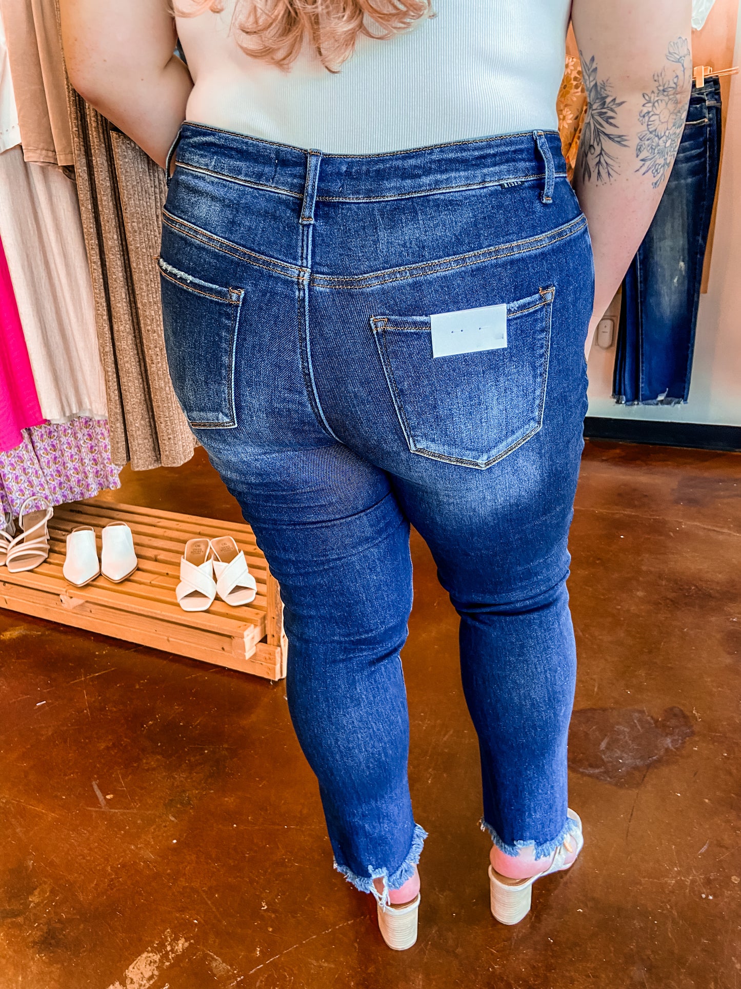Mid Rise Skinny Jeans
