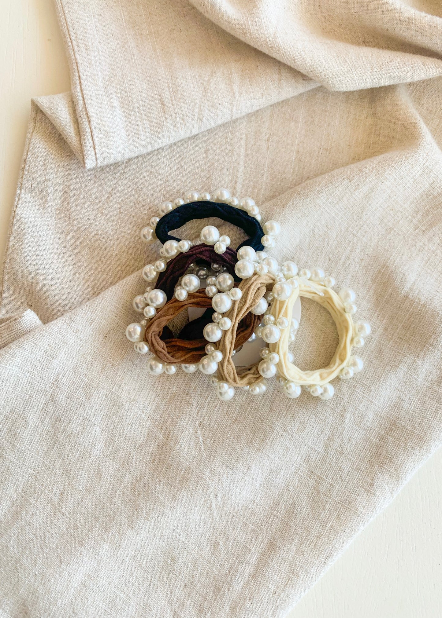 Pearl Hair Ties