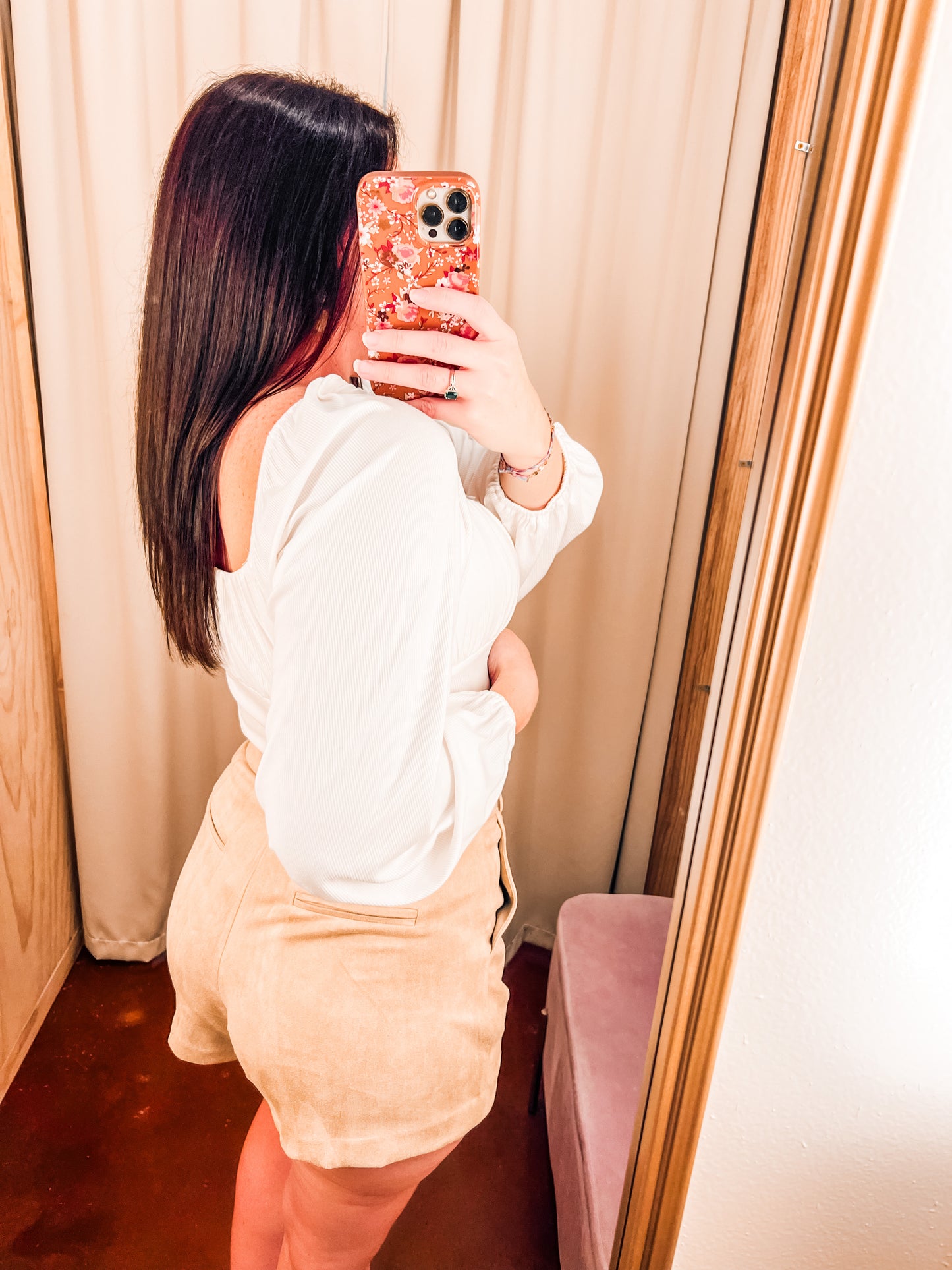 High Waist Skort