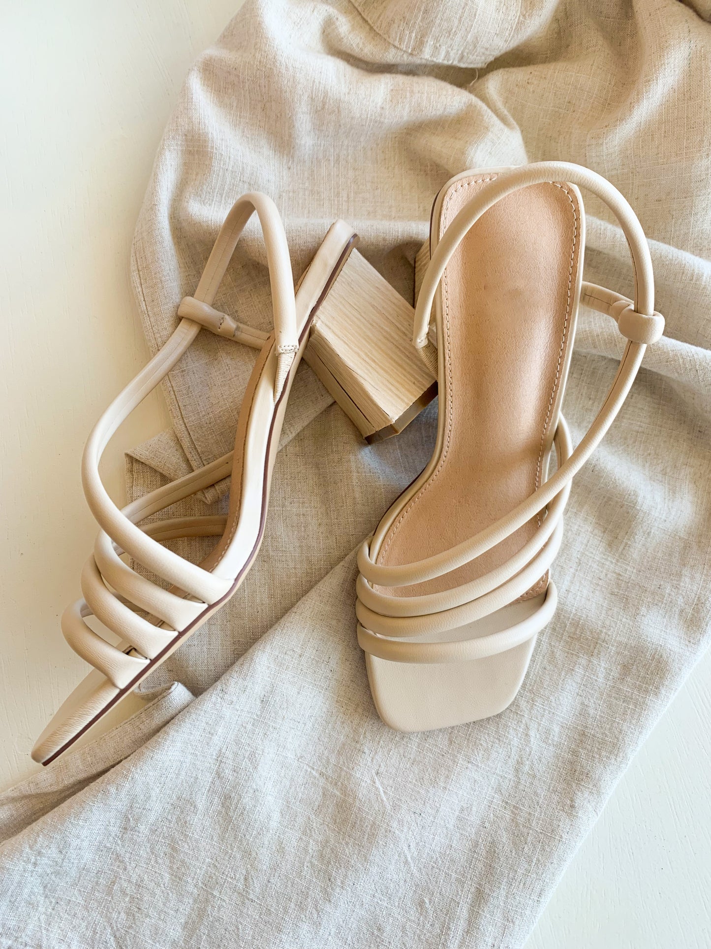 Wooden Heel Sandal