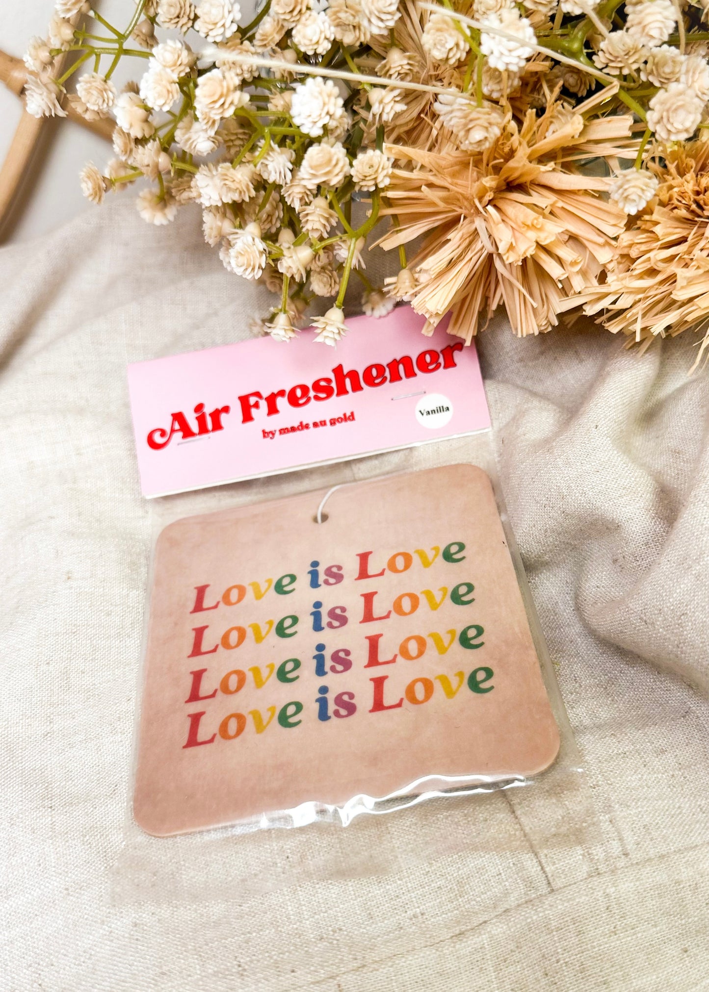 Love Is Love Air Freshener