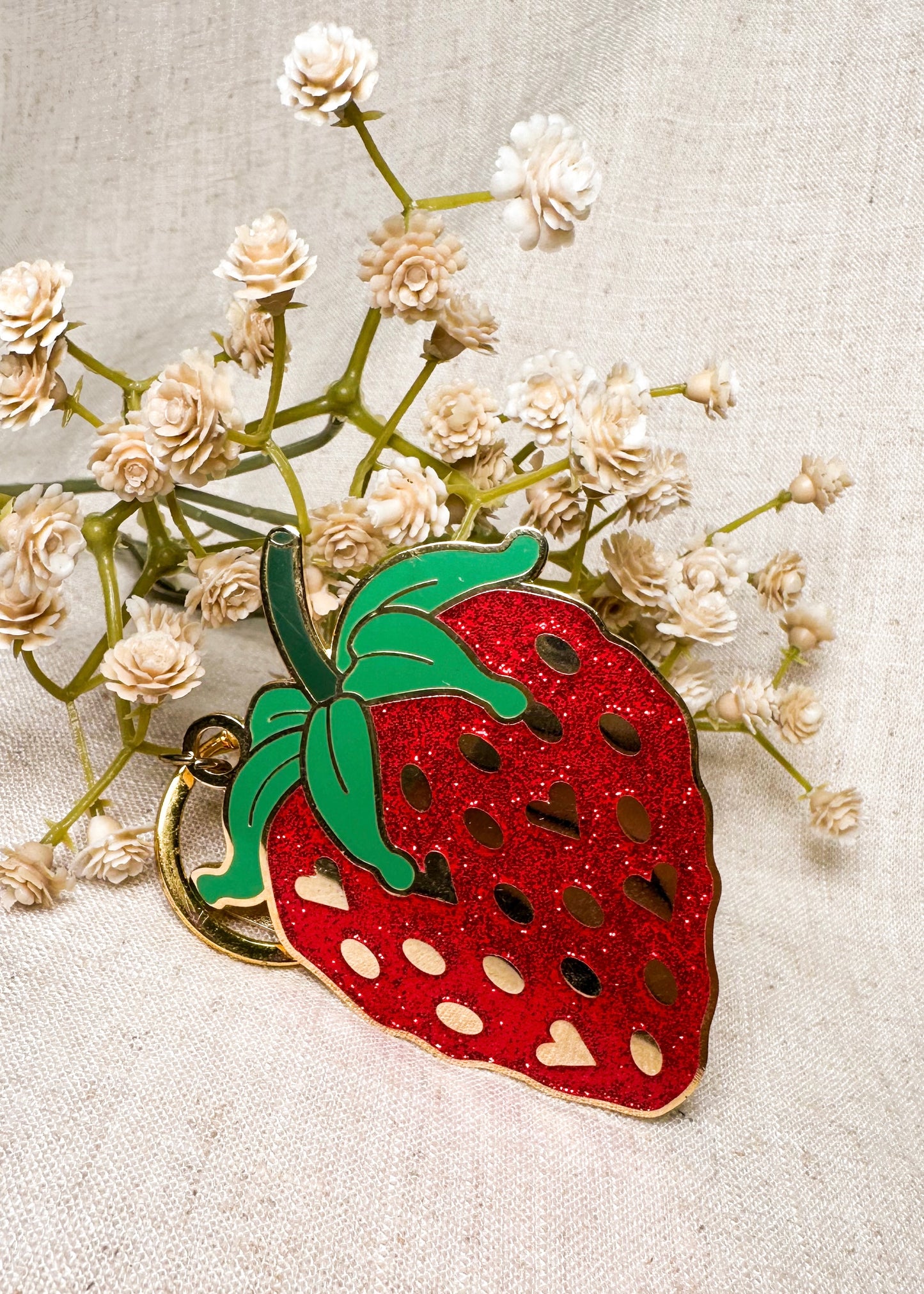 Strawberry Keychain