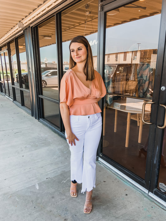 Flared Blouse